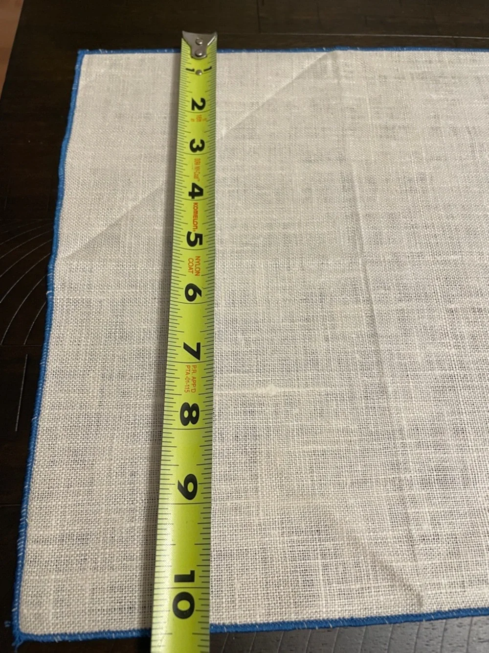 Handmade linen set